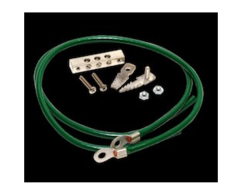 CORNING  HDWR-GRND-KIT                 Hardware Grounding KitIncludes Two wires, one sheath ground clip and one ground bus