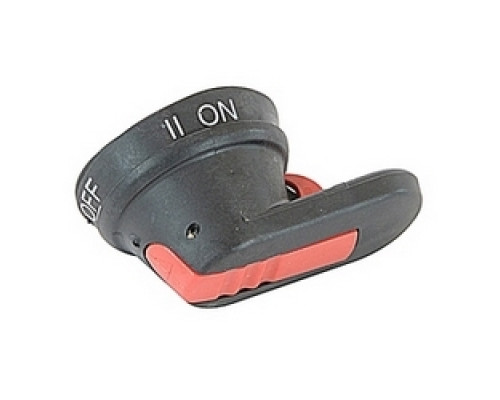 ABB  OHB65L6E011   Black 65mm pistol handle for double throw switches with I/O/II and ON/OFF/ON markings and protection according to NEMA 1, 3R, 12, 4, 4X and IP66