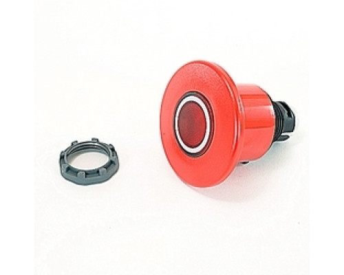 ABB  MPMP4-11R   E Stop Push Button 60mm Diameter Pull Release Red Illuminated