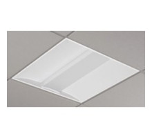 SIGNIFY NORTH AMERICAN CORP  P2FGG38B835-2-D-UNV-DIM   LED Recessed Troffer, Ribbed Diffuse, Grid, 120 to 277 Volt, 0 to 10 Volt Dimming, 33.6 Watt, 3800 Lumen, 60 CRI, 3500 K, 2’ Length x 2’ Width