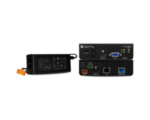 ATLONA TECHNOLOGIES  AT-HDVS-200-TX-PSK                 Three-Input Switcher for HDMI and VGA with Ethernet-Enabled HDBaseT Output