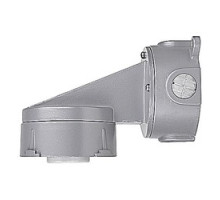 THOMAS & BETTS  VXW-22   Wall Mount Cross Feed Cap, Hub Size 3/4 Inch, Aluminum, with Socket with Leads, Gasket, Screws, 4 Closure Plugs and Cast Mounting Lugs, 200 Watt Maximum