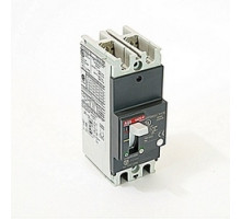 ABB  A1A040TW-2   2 pole, 40 amps rated at 240V AC and 250V DC, fixed trip point molded case circuit breaker, with a thermal magnetic trip device and 10kA at 240V AC and 5kA at 250V DC interrupt current rating