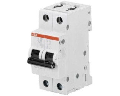 ABB  2CDS252001R0164  S202-C16   Mini Breaker, S200, 16A 2 Pole, Trip C