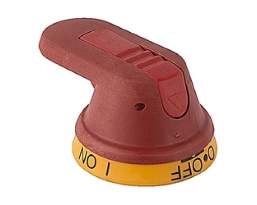 ABB  OHY65J6   Pistol Handle, Red/Yellow, 65mm, 6mm2 Shaft