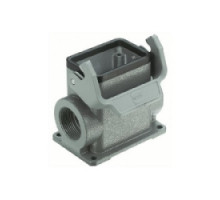 HARTING  09300060292  9300060292   Han B Housings: Han B Base Surface HC 1 Lever 2 Entry PG