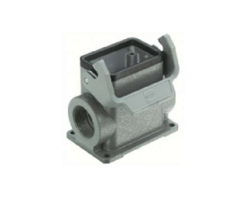 HARTING  09300060292  9300060292   Han B Housings: Han B Base Surface HC 1 Lever 2 Entry PG