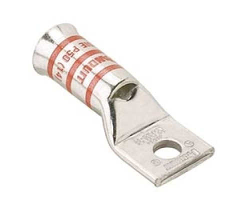 PANDUIT  LCAF6-14-L                 CuLug #6AWG Flared 1/4Stud PKG50
