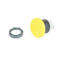 ABB  MPM1-10Y   Modular mushroom pushbutton with 40mm yellow non-illuminated actuator and 22mm mounting