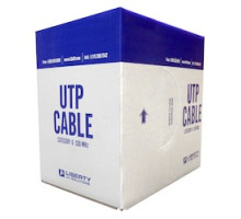 LIBERTY CABLE  L6UZCWH1BX                 Liberty Cat6 UTP Halogen Free CPR CCA Rated Cable