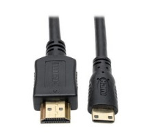 TRIPP LITE P571-001-MINI         High-Speed HDMI to Mini-HDMI Cable with Ethernet and Digital Video/Audio M/M , 1920 x 1080 1080p , 1 ft.