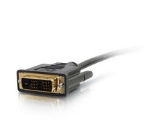 C2G  CG42516  CG42516                 Digital Video Cable, HDMI Male to DVI-D Single Link Male, 1080p Resolution, CL2 Rated, 2 Meter Length, Black