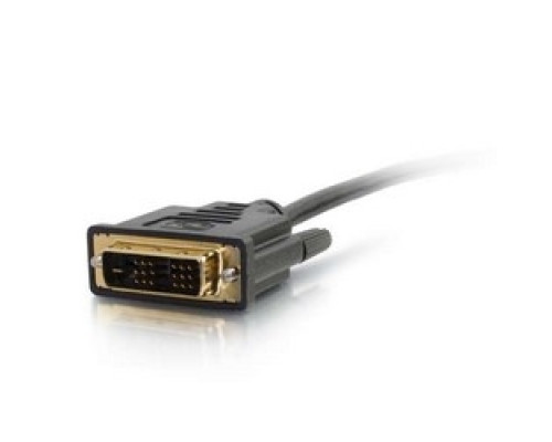 C2G  CG42516  CG42516                 Digital Video Cable, HDMI Male to DVI-D Single Link Male, 1080p Resolution, CL2 Rated, 2 Meter Length, Black