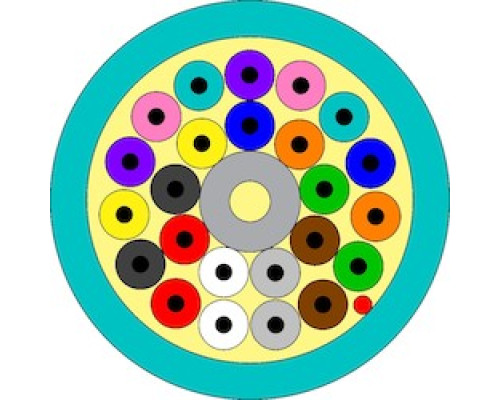 BERK-TEK  PDPK024EB3010/25  10069038                 24 Fiber Tight Buffered, Plenum, Interlock Armored, 50 Um-OM3, Indoor/Outdoor, Aqua Jacket