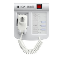 TOA ELECTRONICS INC  RM-200SF                 Fireman Microphone, Unidirectional, Dynamic, M3 Screw Terminal, 24 Volt DC, 120 Milliampere, 200 Hertz to 15 Kilohertz, 55 dB, 7.9