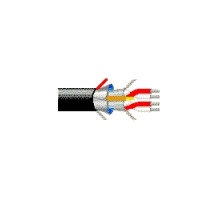 BELDEN  3115A 0105000                 Multi-Conductor - Thermocouple Extension Cable 2FSPR20 AWG,1 22 AWGPVCFSPVCJX Black