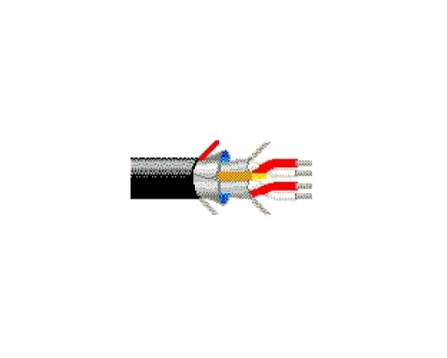 BELDEN  3115A 0105000                 Multi-Conductor - Thermocouple Extension Cable 2FSPR20 AWG,1 22 AWGPVCFSPVCJX Black