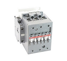 ABB  A50-30-11-34   3 pole, 55 amp, non-reversing across the line contactor with 208V AC coil and 1 NO and 1 NC auxiliary contacts
