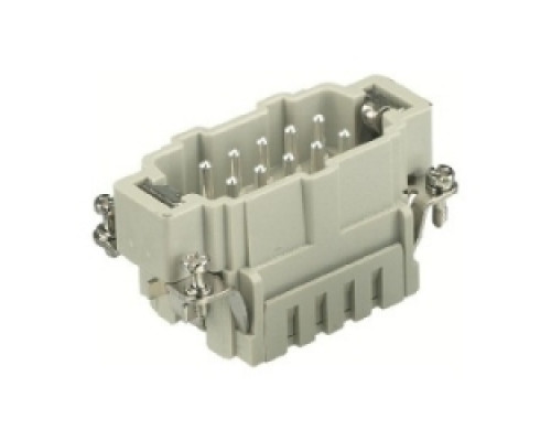 HARTING  09330102616  9330102616                 Han E Male Insert: Han ES 10 Position M Insert