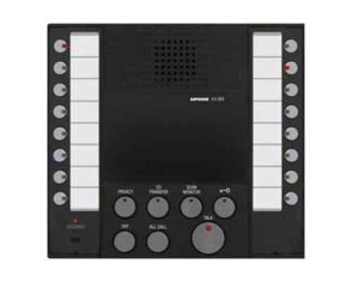 AIPHONE  AX-8M  18105                 Audio Master, Black, W/ Buttons For Up To 8 Masters And 8 Doors / Subs