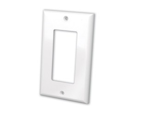 VANCO  820512                 Decor Style Face Plates, Dual & White