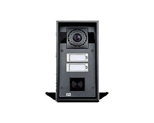 AXIS COMMUNICATIONS  01340-001  9151102CHRW                 2N IP Intercom, 217mm x 109mm x 83mm, Includes 2-Button, HD Cameraera, 10W Speaker and Card Reader Ready