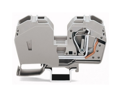 WAGO CORPORATION  285-635   2-CONDUCTOR THROUGH TERMINAL BBLOCK WITH INTEGRATED END PLATE