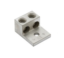 BURNDY K2A25U 392028         Aluminum Universal Terminal, 2 Conductor, 1 Hole, 14-1/0 AWG Str , 1/4