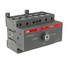 ABB  OT80F3C   3 pole, 80 amps rated at 600 V AC, UL 98, double throw open non-fusible disconnect switch
