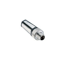 LUMBERG AUTOMATION  700000174  700000174   M8 Pico Field attachable connector, M8 male connector 4-pole with threaded joint, assembling with solder connections.