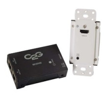 C2G  CG29374  CG29374                 HDMI Over Cat 5 Extender, Short Range, Wallplate to Box, 100 to 240 Volt AC 50/60 Hertz Input, 12 Volt DC 1.5 Ampere Output, up to 164’ Length, Black