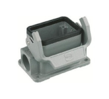 HARTING  09300061251  9300061251   Han B Housings: Han B Base Surface LC 1 Lever 1 Entry PG