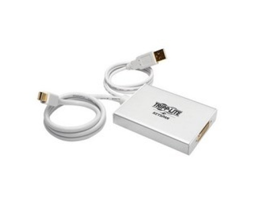 TRIPP LITE P137-06N-DVI-DL         Mini DisplayPort to DVI Dual-Link Active Converter, Mini DisplayPort to DVI M/F , 2560 x 1600, 6 in.