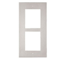 AXIS COMMUNICATIONS  01280-001  9155012                 2N IP Intercom Frame, 2-Module, Flush Mount, Nickel