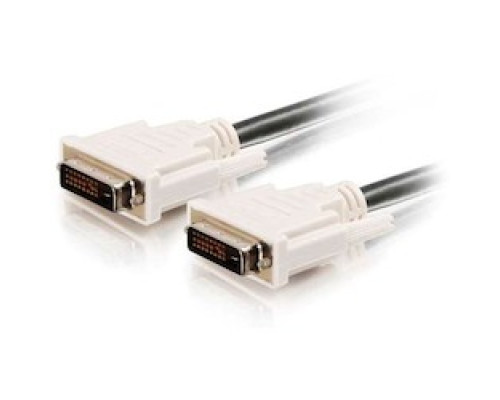 C2G  CG26911  CG26911                 Digital Video Cable, 24-Pin, DVI-D Dual Link Male to DVI-D Dual Link Male, 2560 x 1600 Resolution, 2 Meter Length, Black