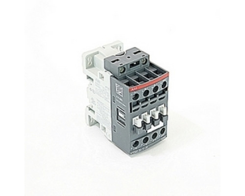 ABB  AF09Z-30-10-20   3 pole, 25 amp, non-reversing across the line contactor with 12-20V DC coil and 1 NO auxiliary contacts