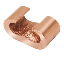 BURNDY YGHC2C2 279112         Copper Compression C Connector, 6 AWG Sol - 2 AWG Str , 1/4