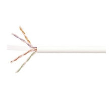 COMMSCOPE SYSTIMAX SOLUTIONS  700210057  2071E WHT C6 4/23 U/UTP R3000                 Copper Cable, Category 6, 23 AWG, 4 Pair, Unshielded, UTP, Solid Bare Copper Conductor, FEP/PVC, CMP, Plenum Cable, White Jacket, 3000Ft, Boxes