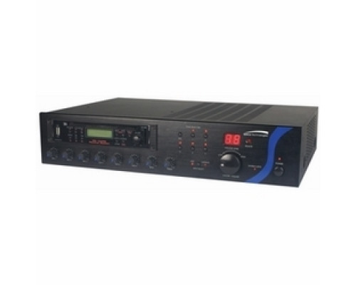 SPECO TECHNOLOGIES  PBM120AU                 120 Watt RMS P.A. Amplifier with Tuner, CD, and USB