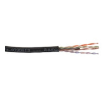 LIBERTY AV 24-4P-P-L6-EN-BLK-BX  Liberty Brand Category 6 Cable Features: 23 AWG Solid Bare Copper Conductors FEP, Fluorinated Ethylene Propylene teflon tm  Color Striping On White Conductors Varying Lay Twisted Pairs Cabled On A Common Axis Ripco