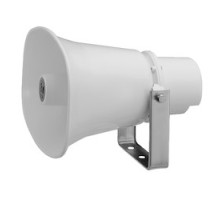 TOA ELECTRONICS INC  Q-SC-P620                 Horn Speaker, 15 Watt, 250 to 10000 Hertz, 113 dB, 292 MM Width x 280 MM Depth x 230 MM Height, ABS Plastic White Cover, For Public Address Announcement