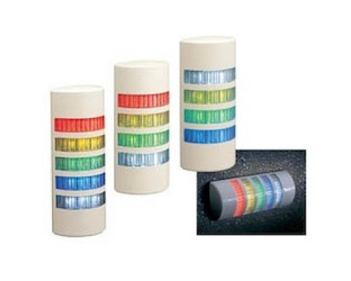 PATLITE USA CORPORATION WEP-502-RYGBC  Continuous light, wall mount, beige body. Red, Amber, Green, Blue, white LED