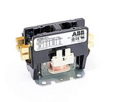 ABB  DP30C1P-1   1 pole, 30 amp, non-reversing, definite purpose contactor, 120V AC coil, industry standard mounting plate