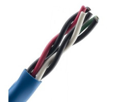 PANDUIT  PXUP316AWH-UQ   CLASS 4 COPPER CABLE, FMPS,  3-PAIR, 16/19 AWG, UNSHIELDED,CMP, WHITE