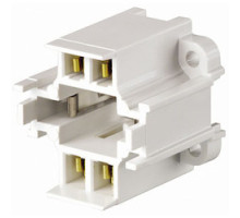 LEVITON  26725-419   CPMACT FLUORESCENT LAMPHOLDE 26W 32W 42W 4 PIN WHITE