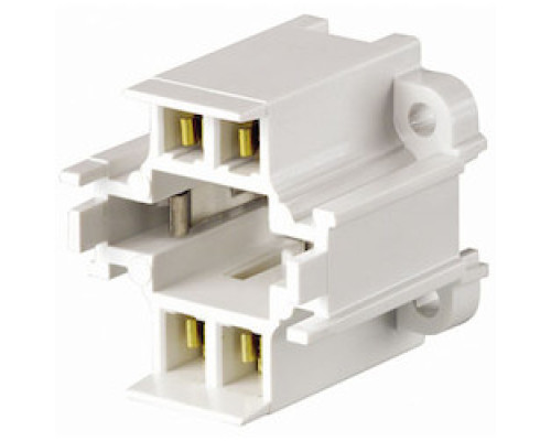 LEVITON  26725-419   CPMACT FLUORESCENT LAMPHOLDE 26W 32W 42W 4 PIN WHITE