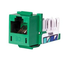 HUBBELL PREMISE WIRING  HXJ6Y   Jack, Hxj, Cat6, 8Pos, Uni A/B, Yellow