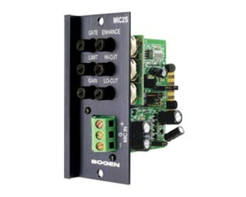 BOGEN  MIC2S                 Mic input module, electronically balanced, transformer-isolated, screw terminals