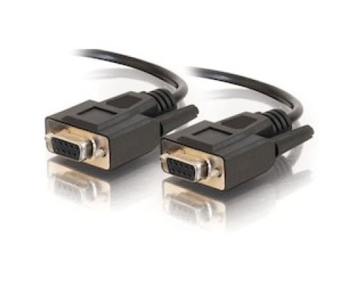 C2G  CG52036  CG52036                 Serial Cable, RS232, DB9 Female to DB9 Female, 10’ Length, Black