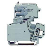 WAGO CORPORATION  281-623/281-418   FUSE DISC TB; WITH PIVOT FUSE HOLDER GREY